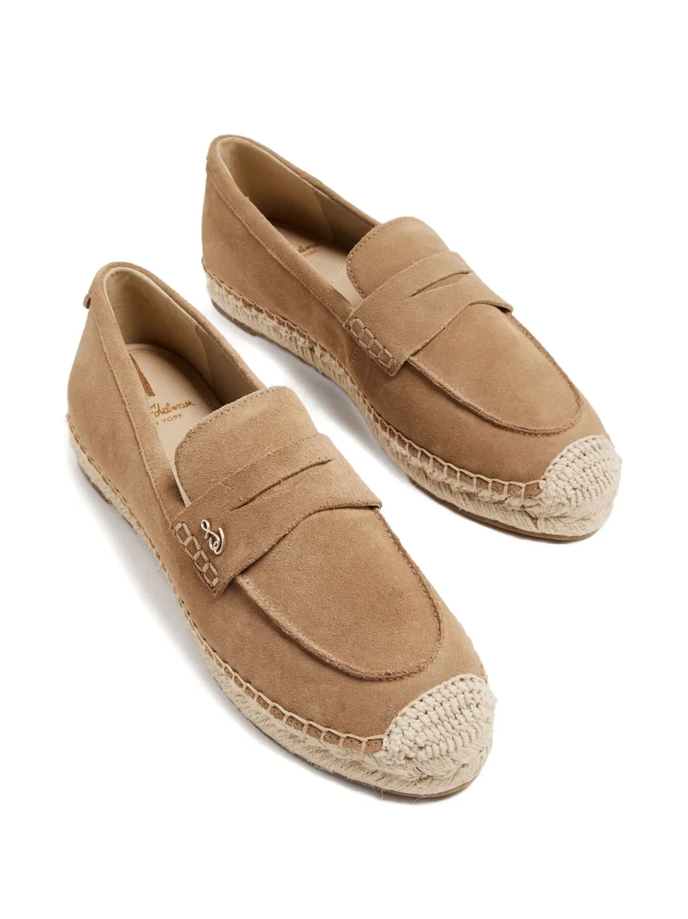 Sam Edelman mocassins d'inspiration espadrilles en daim | espadrilles plates | Image 2