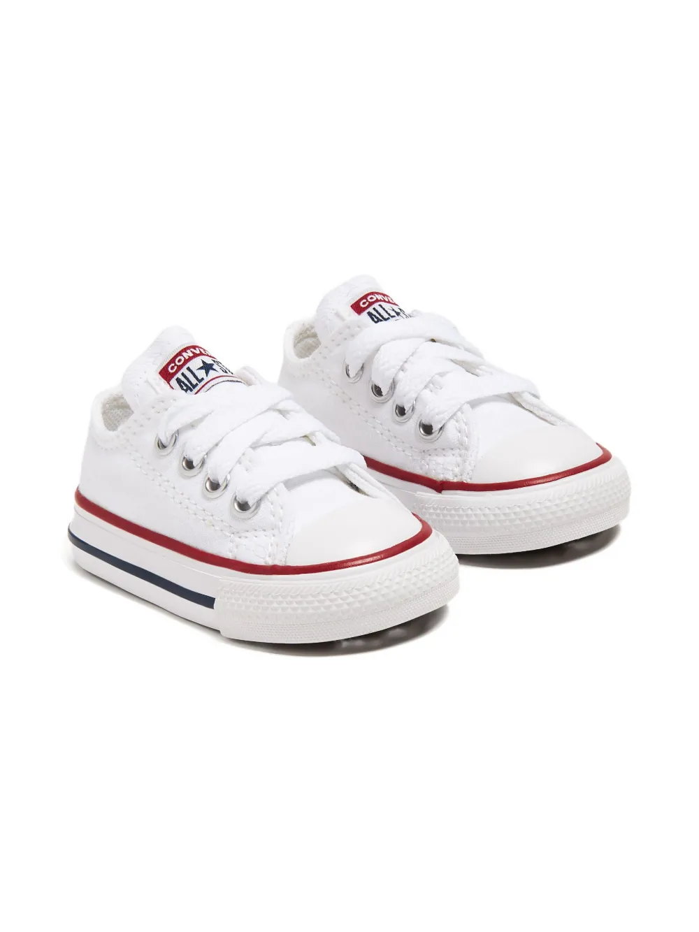 Converse Kids Chuck Taylor logo-patch sneakers White