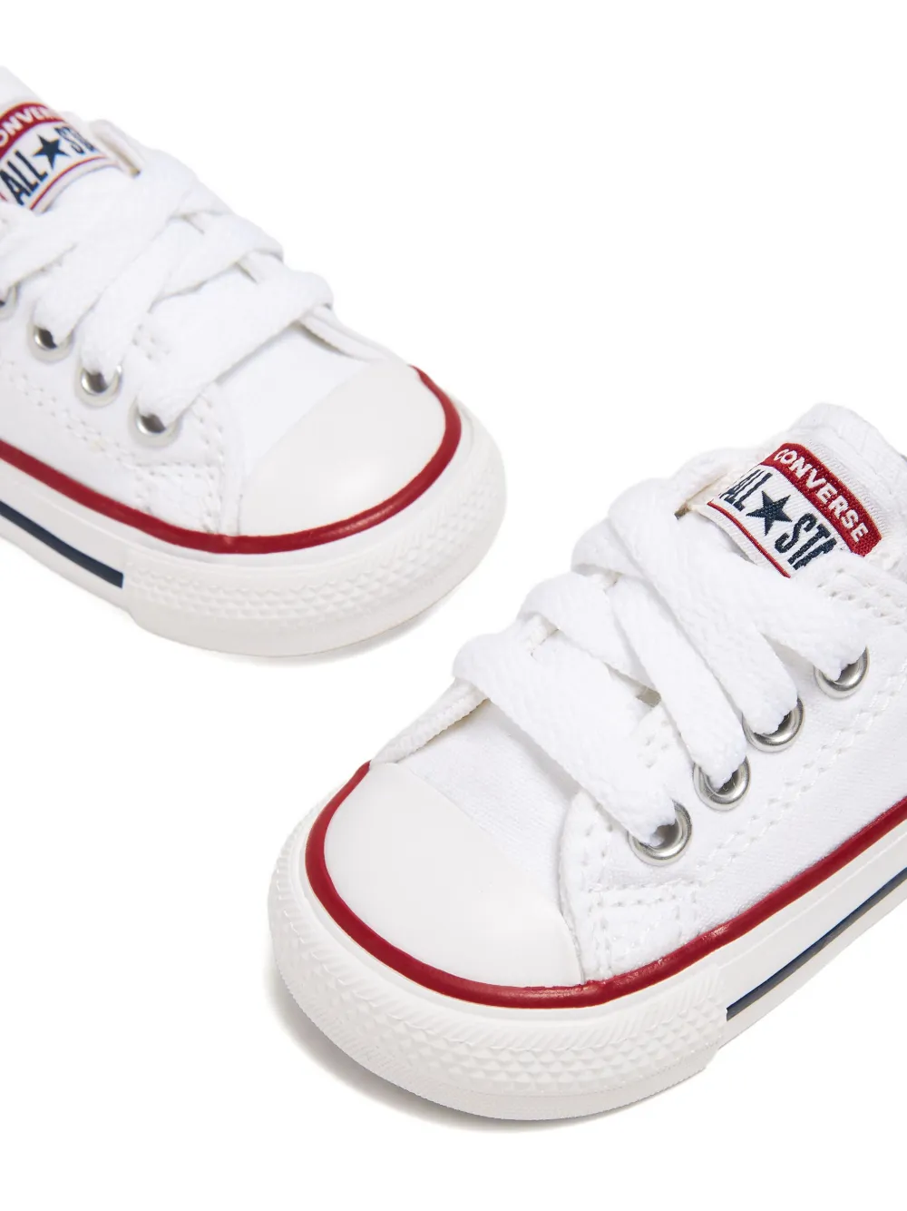 Converse Kids Chuck Taylor logo-patch sneakers White