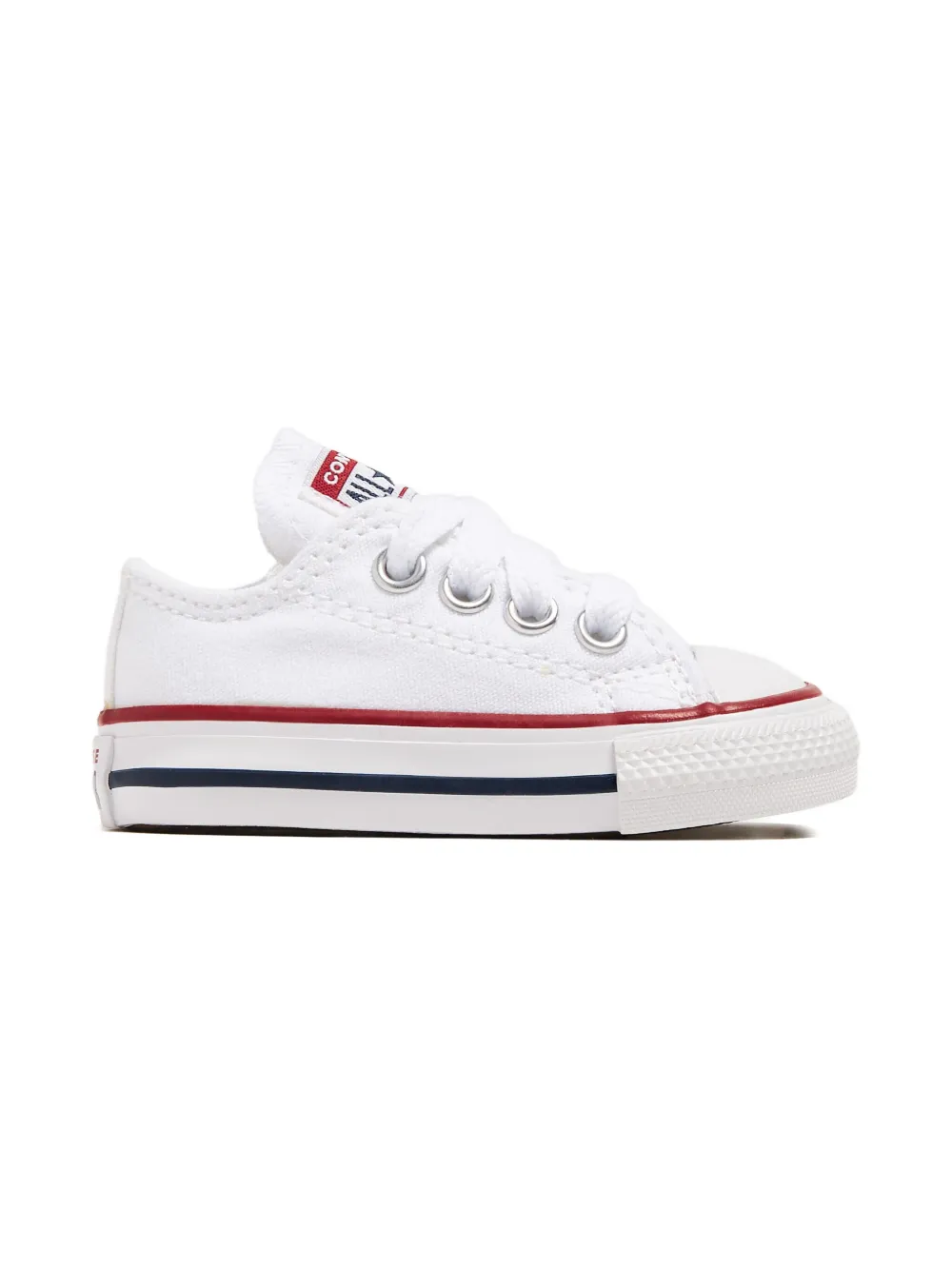 Converse Kids Chuck Taylor logo-patch sneakers Wit