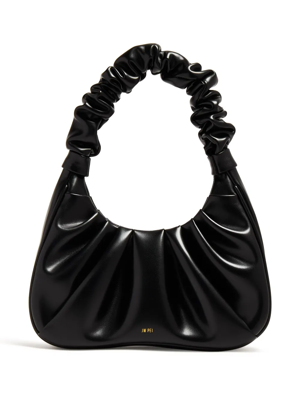 JW Pei Gabbi ruched shoulder bag | Black | Image 1