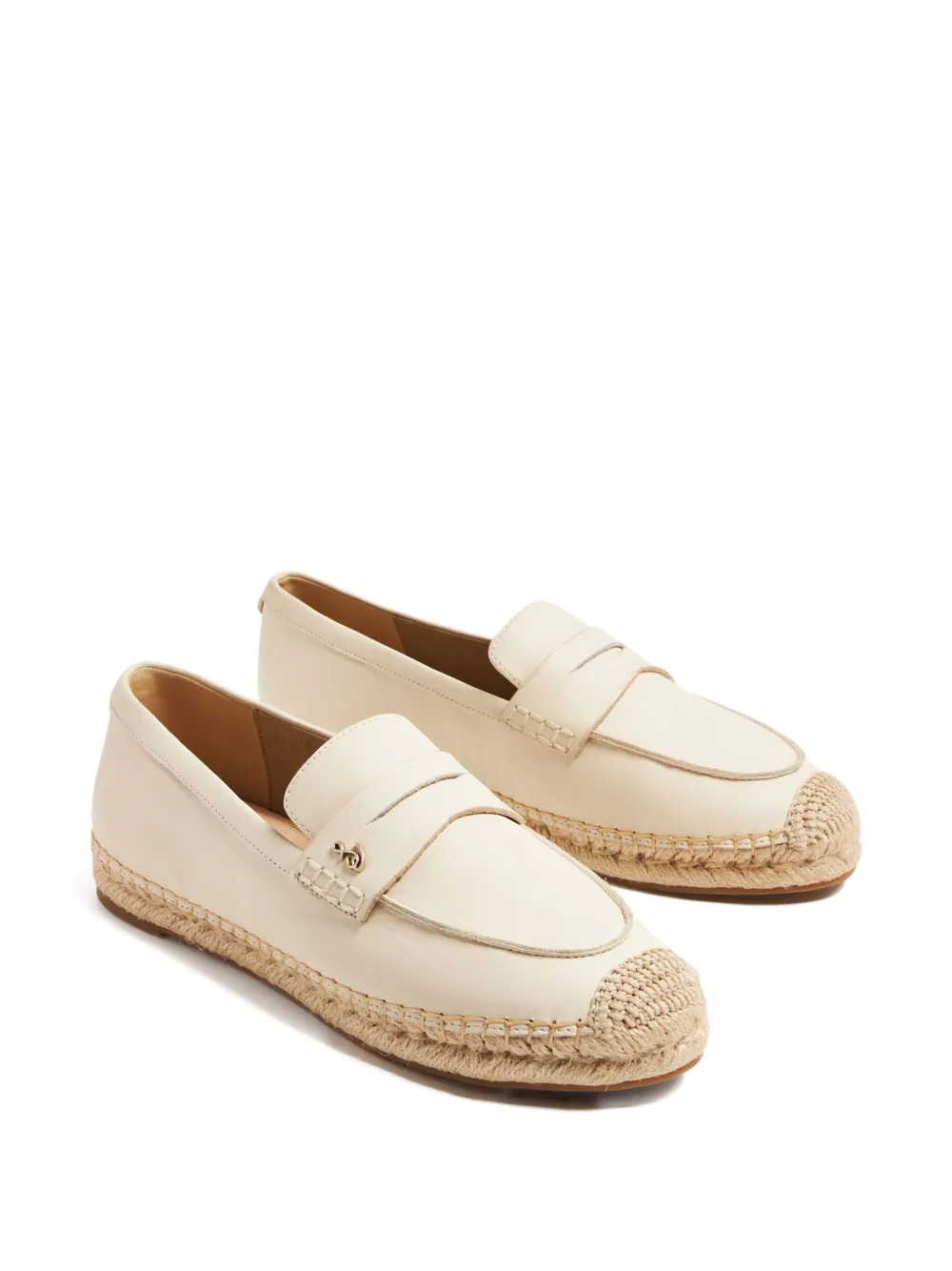 Sam Edelman Kai leather espadrilles White