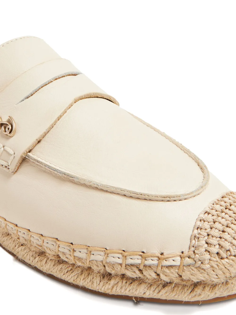Sam Edelman Kai leather espadrilles White