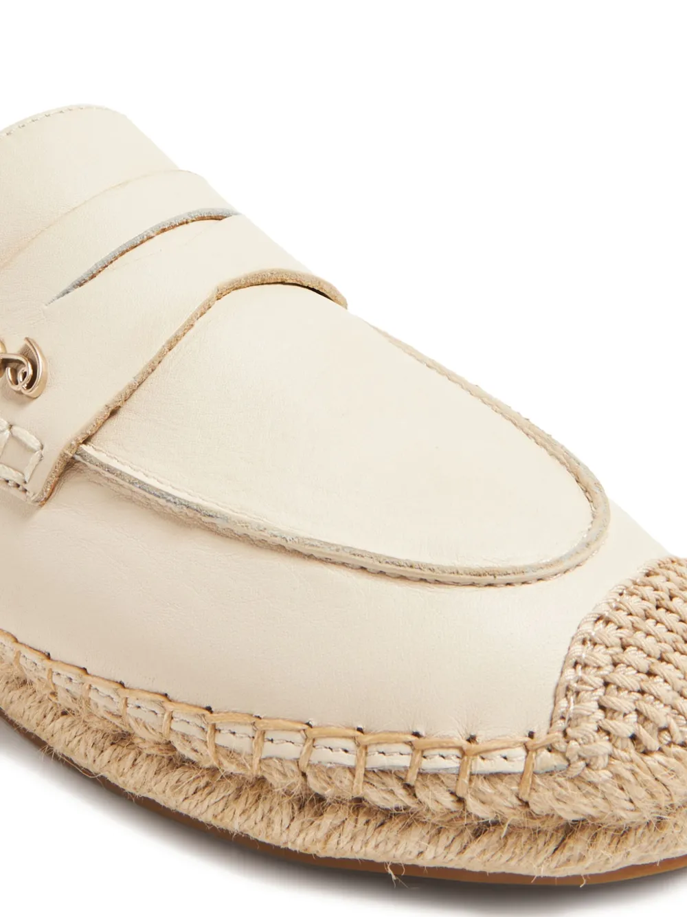 Sam Edelman Kai leather espadrilles White
