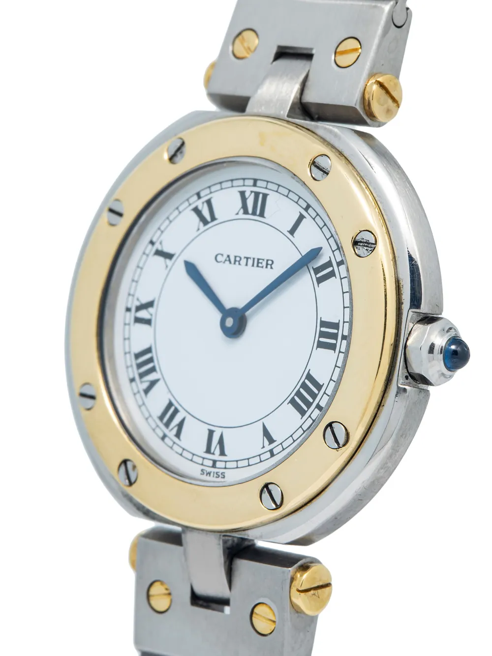 Cartier Pre-owned Santos 27mm horloge - Wit