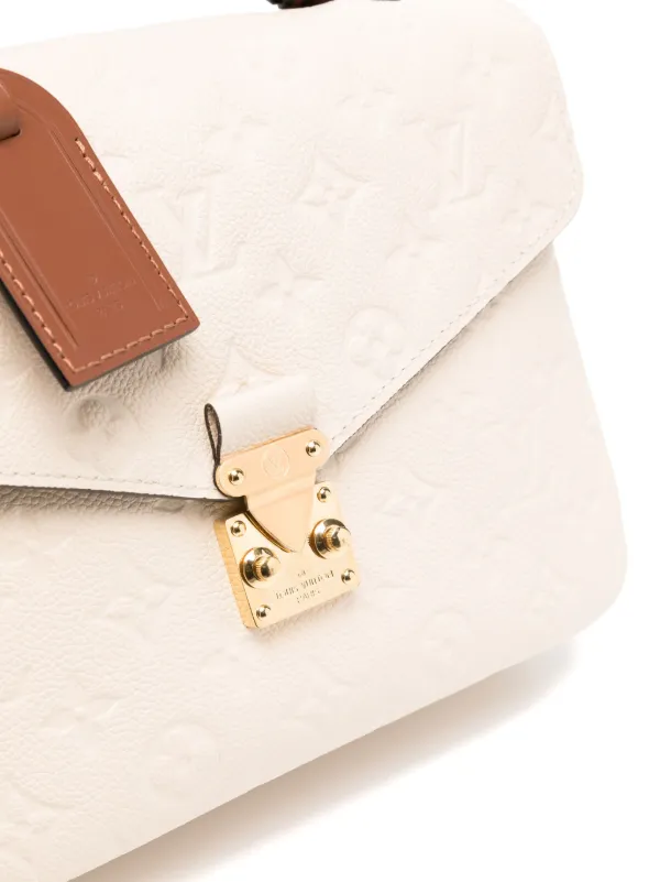 Louis Vuitton Pre Owned Monogram Metis two way shoulder bag women Leather Leather One Size Neutrals