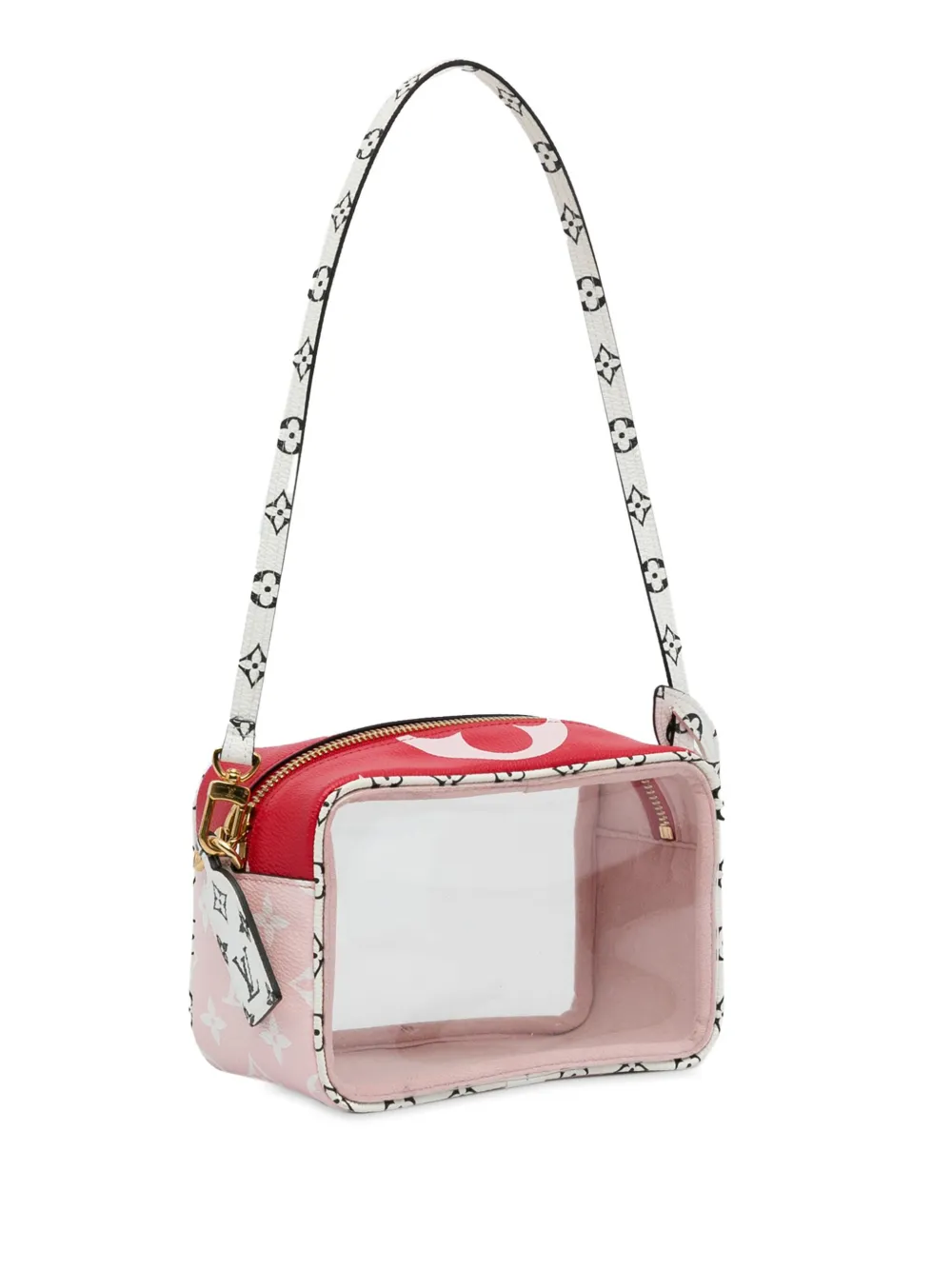 Louis Vuitton Pre-Owned 2019 Pre-Owned Louis Vuitton Monogram Giant Beach Pouch Shoulder Bag - Veelkleurig