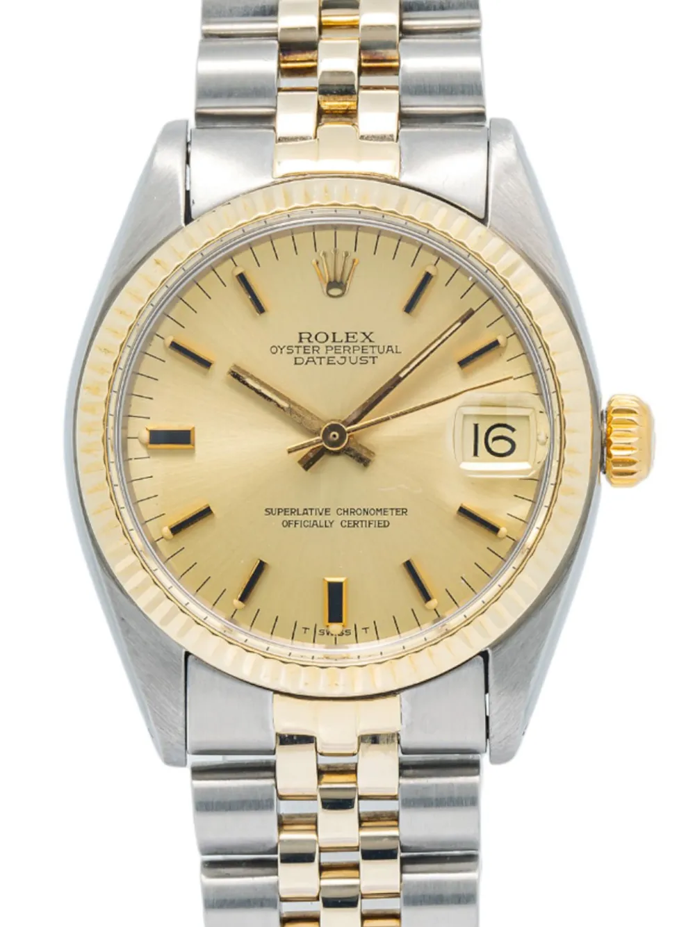 Rolex pre-owned Datejust 36mm - Beige