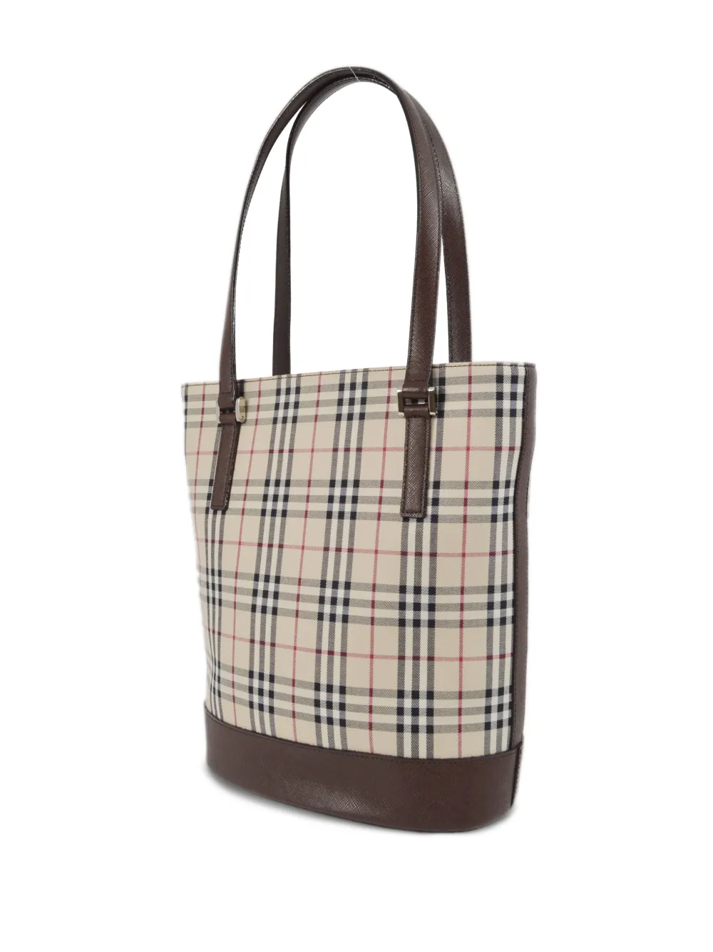Burberry Pre-Owned 1990-2000s pre-owned House Check shopper - Beige
