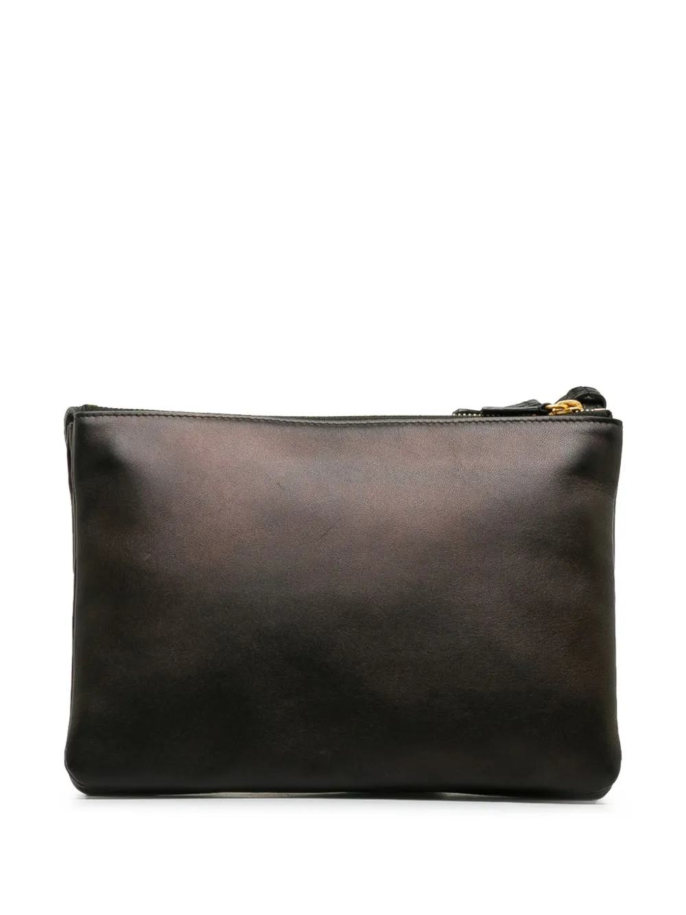 Céline Pre-Owned 2017 large Trio crossbody bag - Zwart