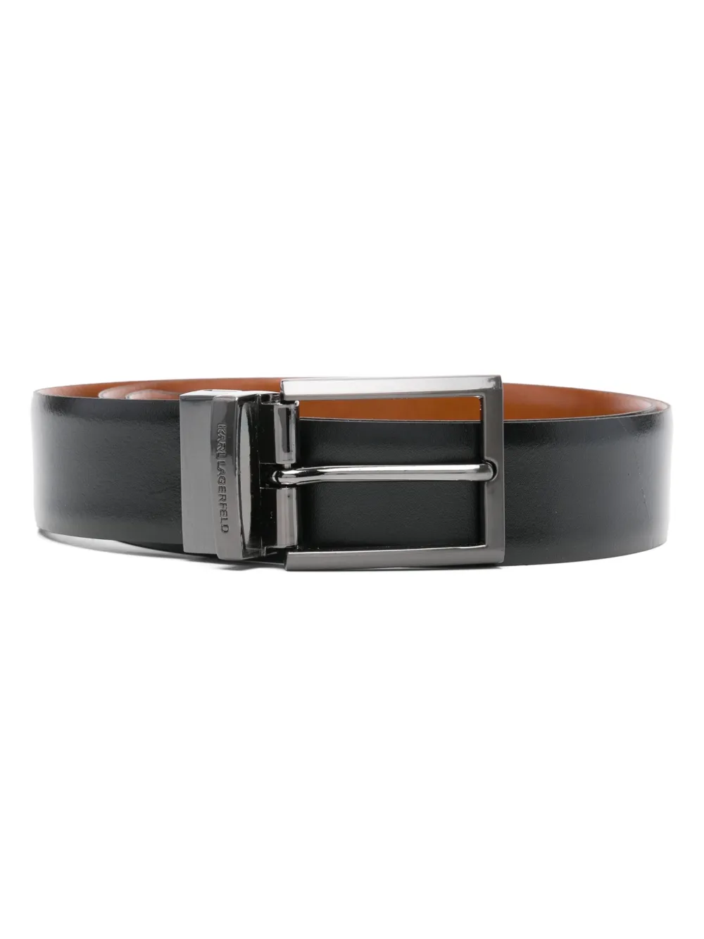 Karl Lagerfeld reversible belt | Black | Image 1