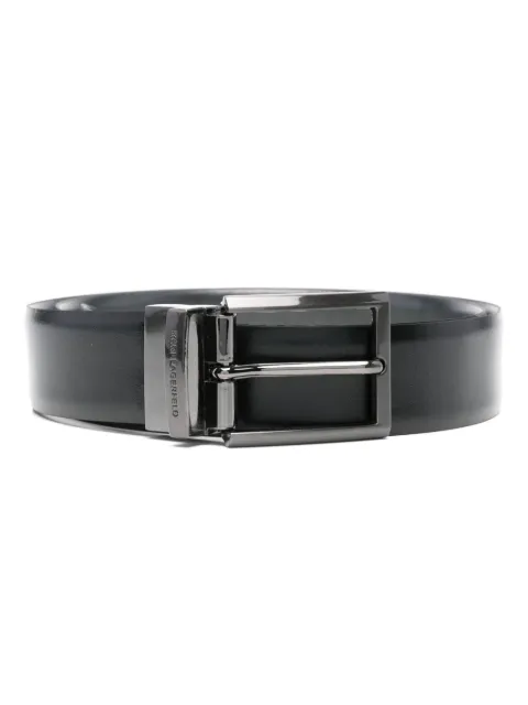 Karl Lagerfeld reversible belt