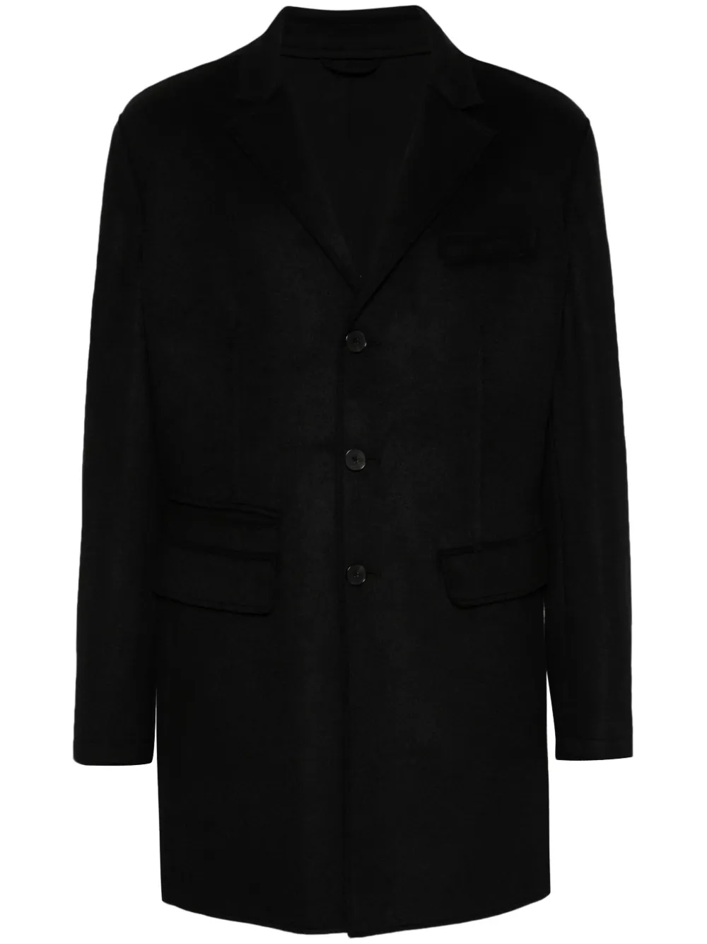Karl Lagerfeld single-breasted coat | Black | Image 1