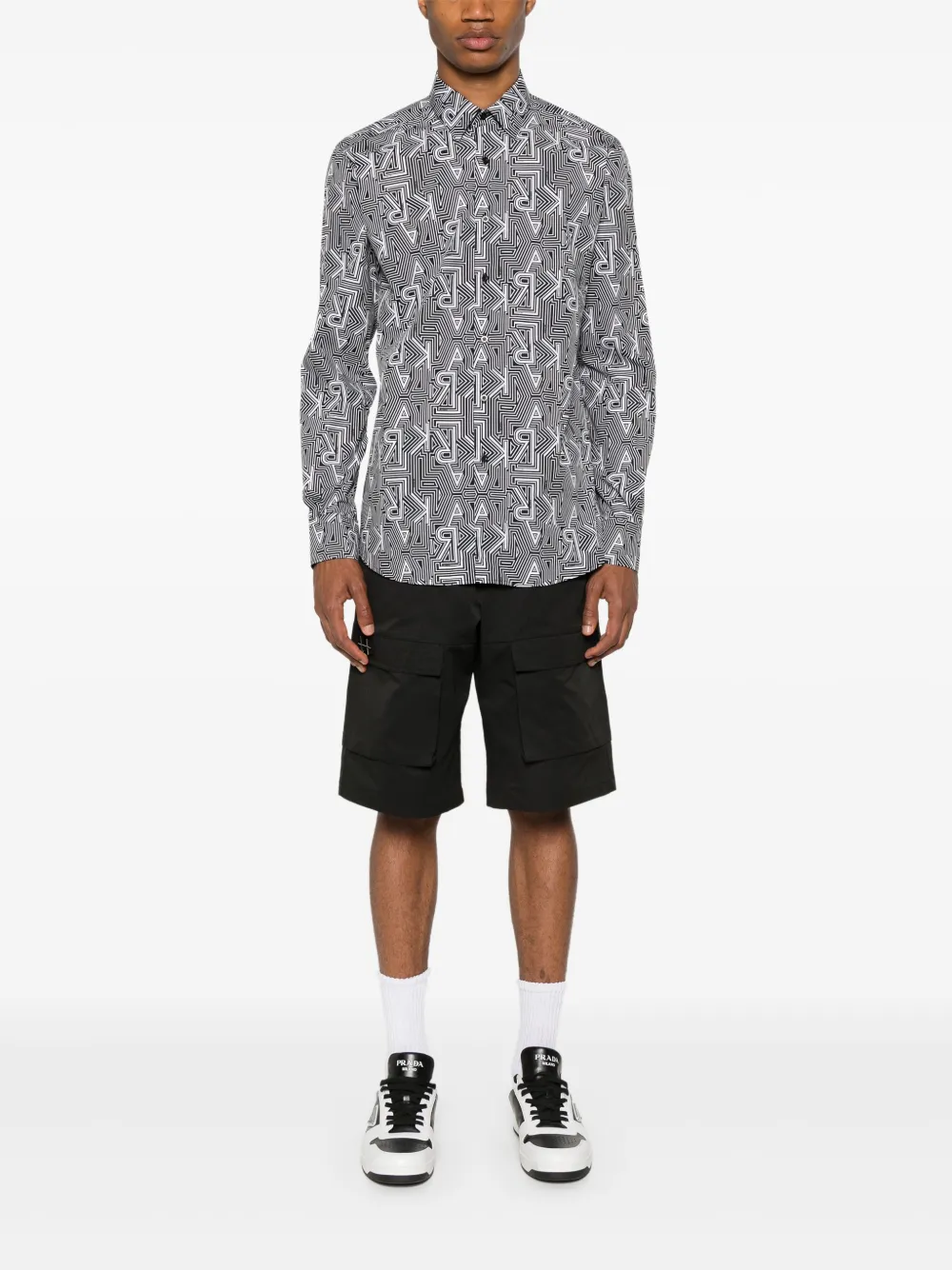 Karl Lagerfeld camisa con logo estampado | Image 2