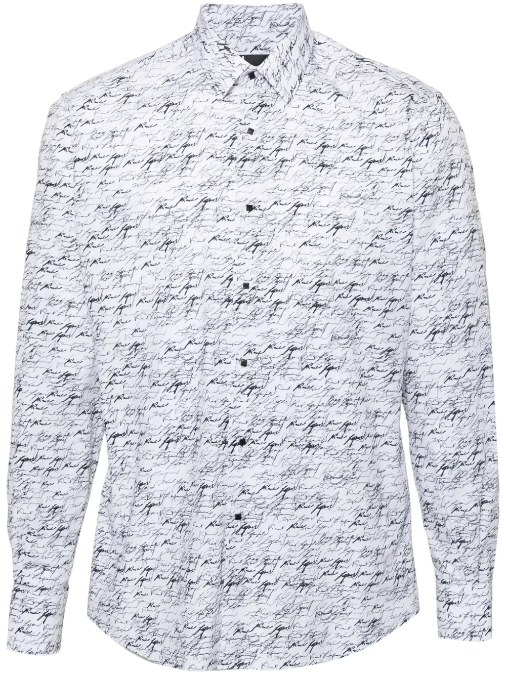 Karl Lagerfeld camisa con logo estampado | blanco | Image 1