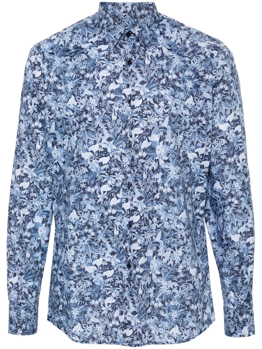 Karl Lagerfeld camisa con estampado floral | azul | Image 1