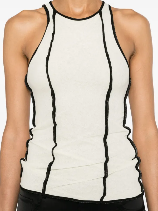 Nanushka Enna Tank Top | Neutrals | FARFETCH