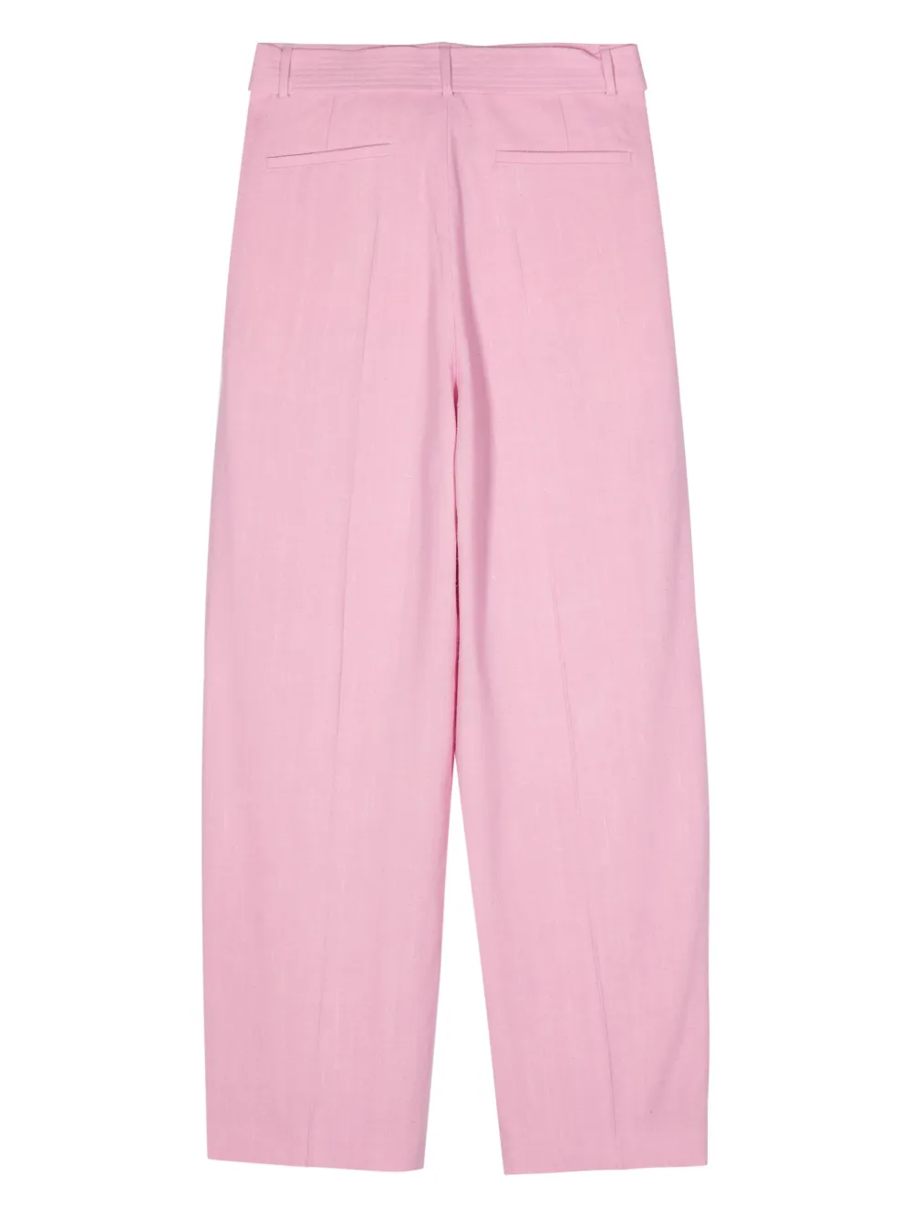 Nanushka Bento tweed broek Roze