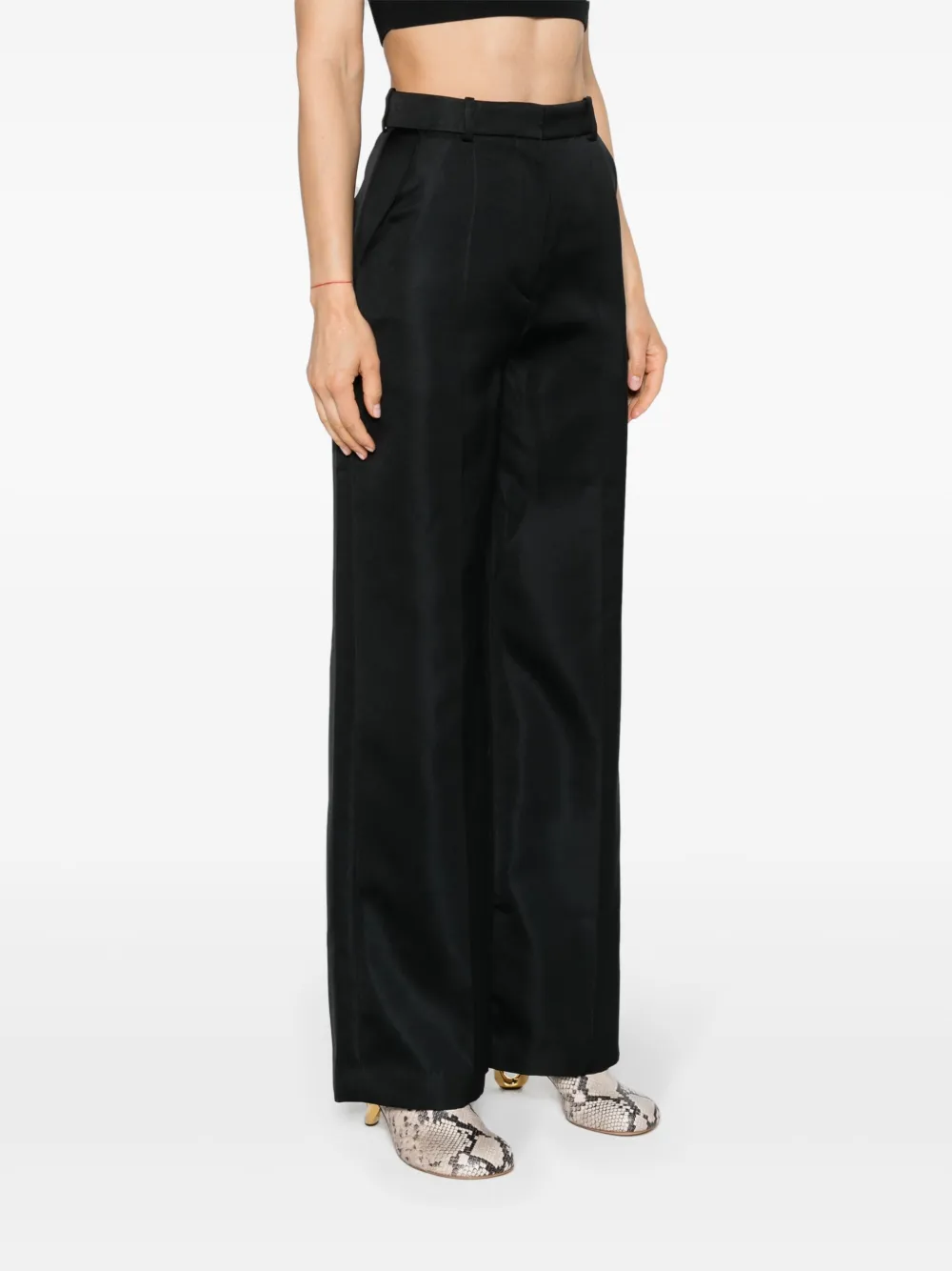 Nanushka Lanai pantalon Zwart