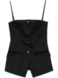 Nanushka Alessa tailored vest - Black