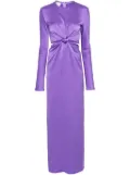 Nanushka Bonno cut-out maxi dress - Purple