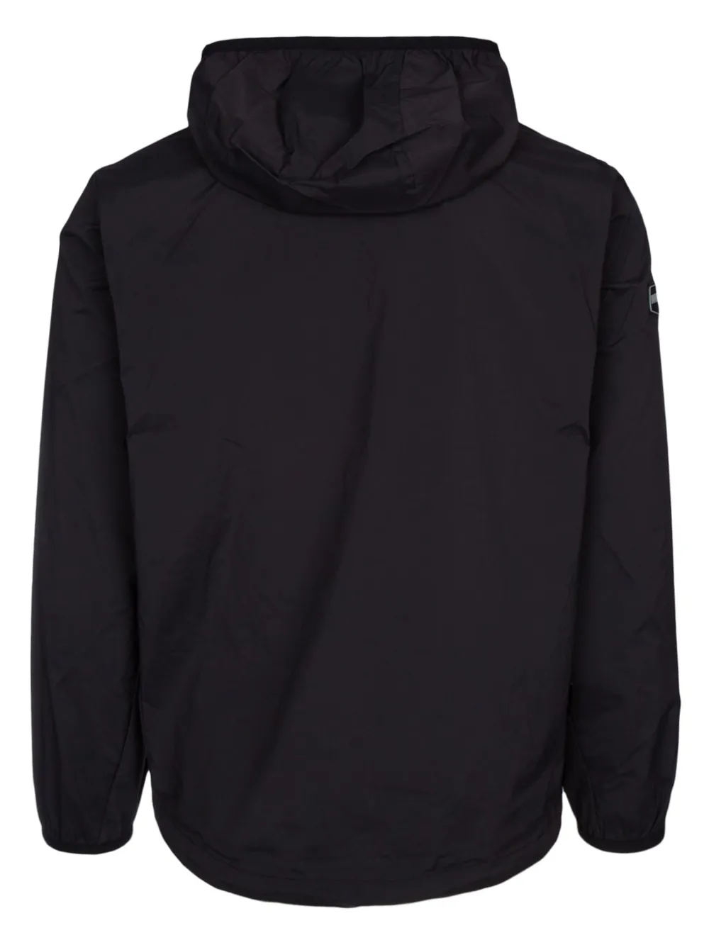 Duvetica logo-tape windbreaker - Zwart