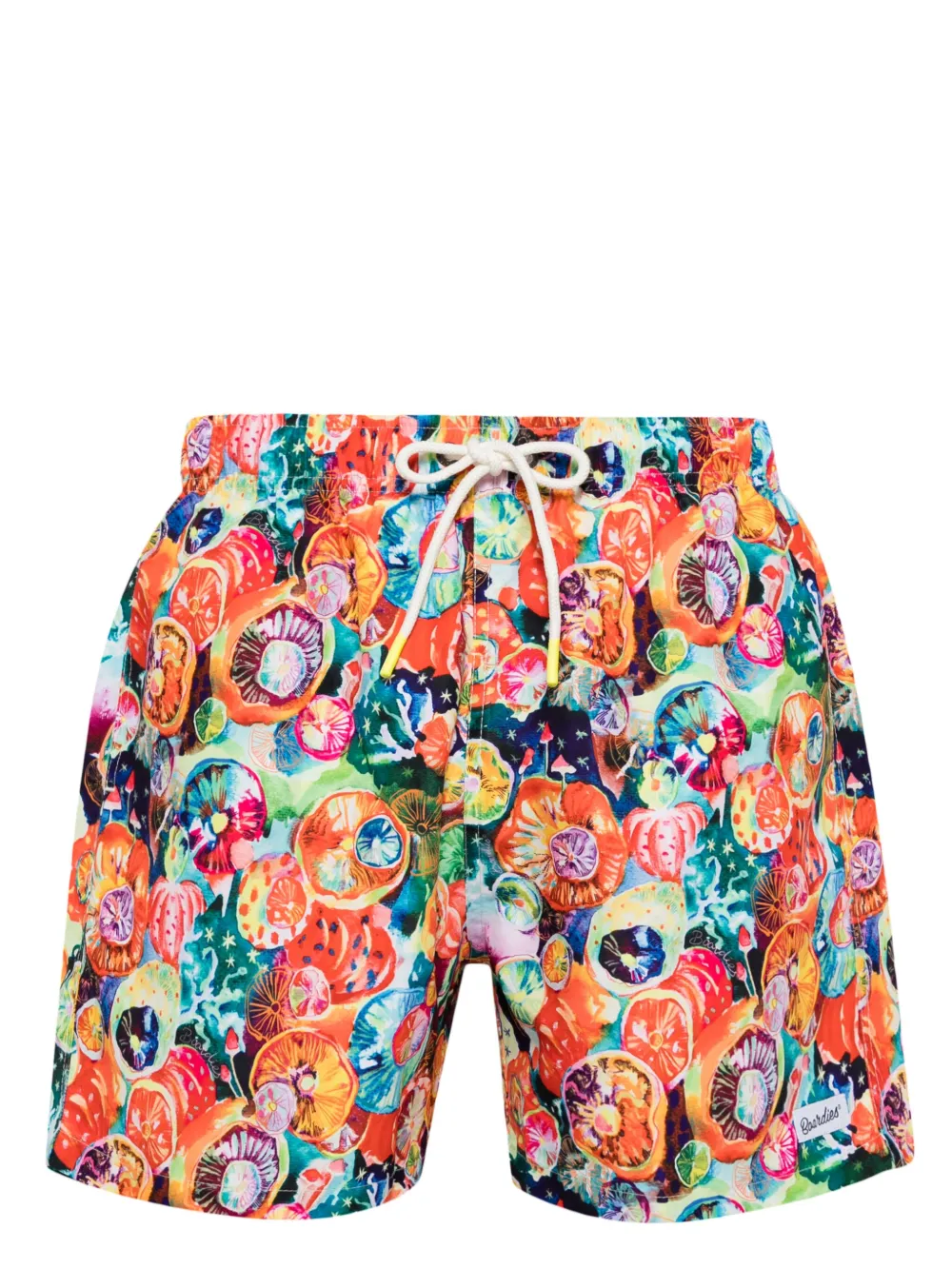 Boardies abstract-print swim shorts | Multicolour | Image 1