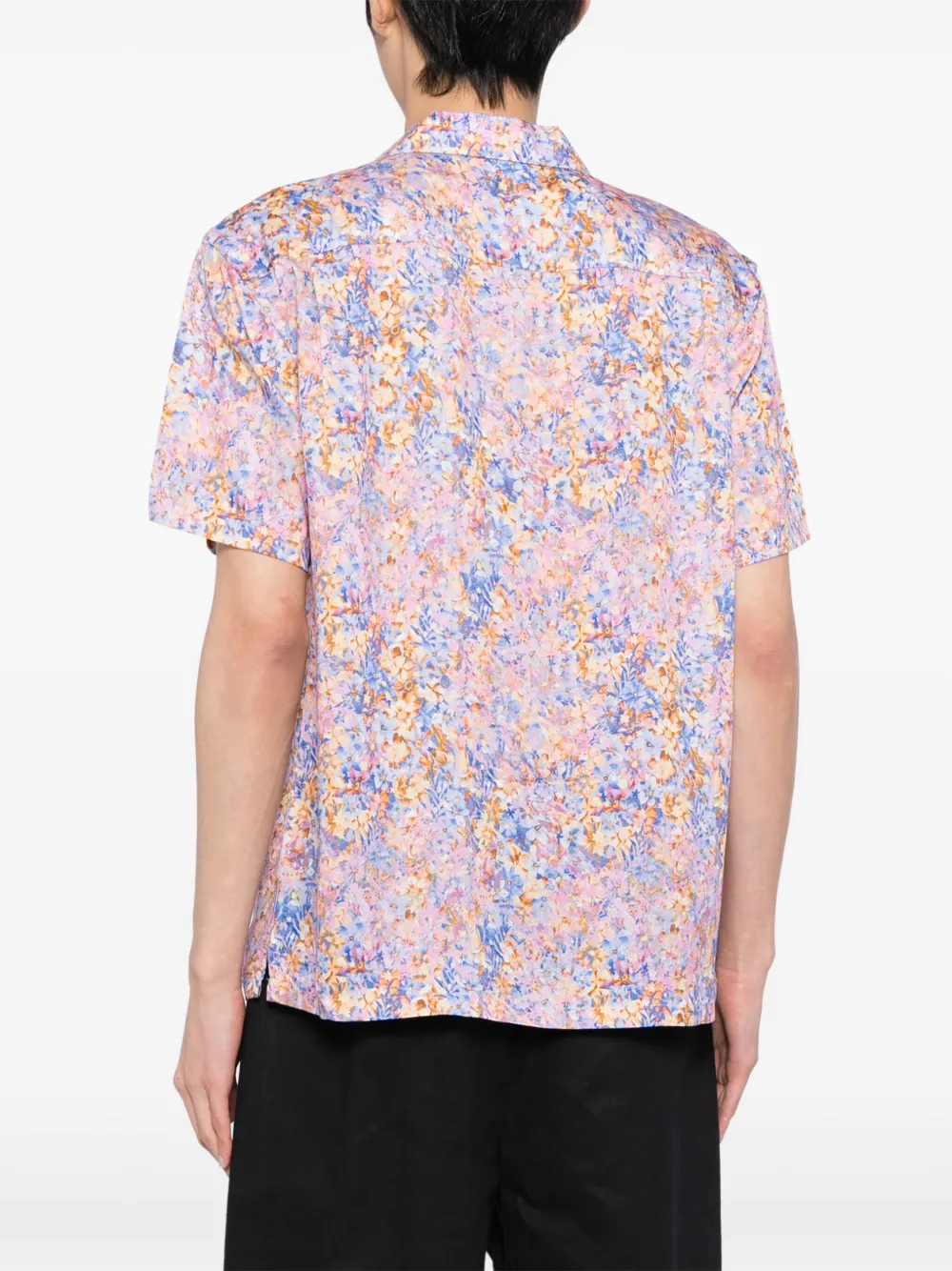 Boardies Floral-print Lyocell Shirt In Multi
