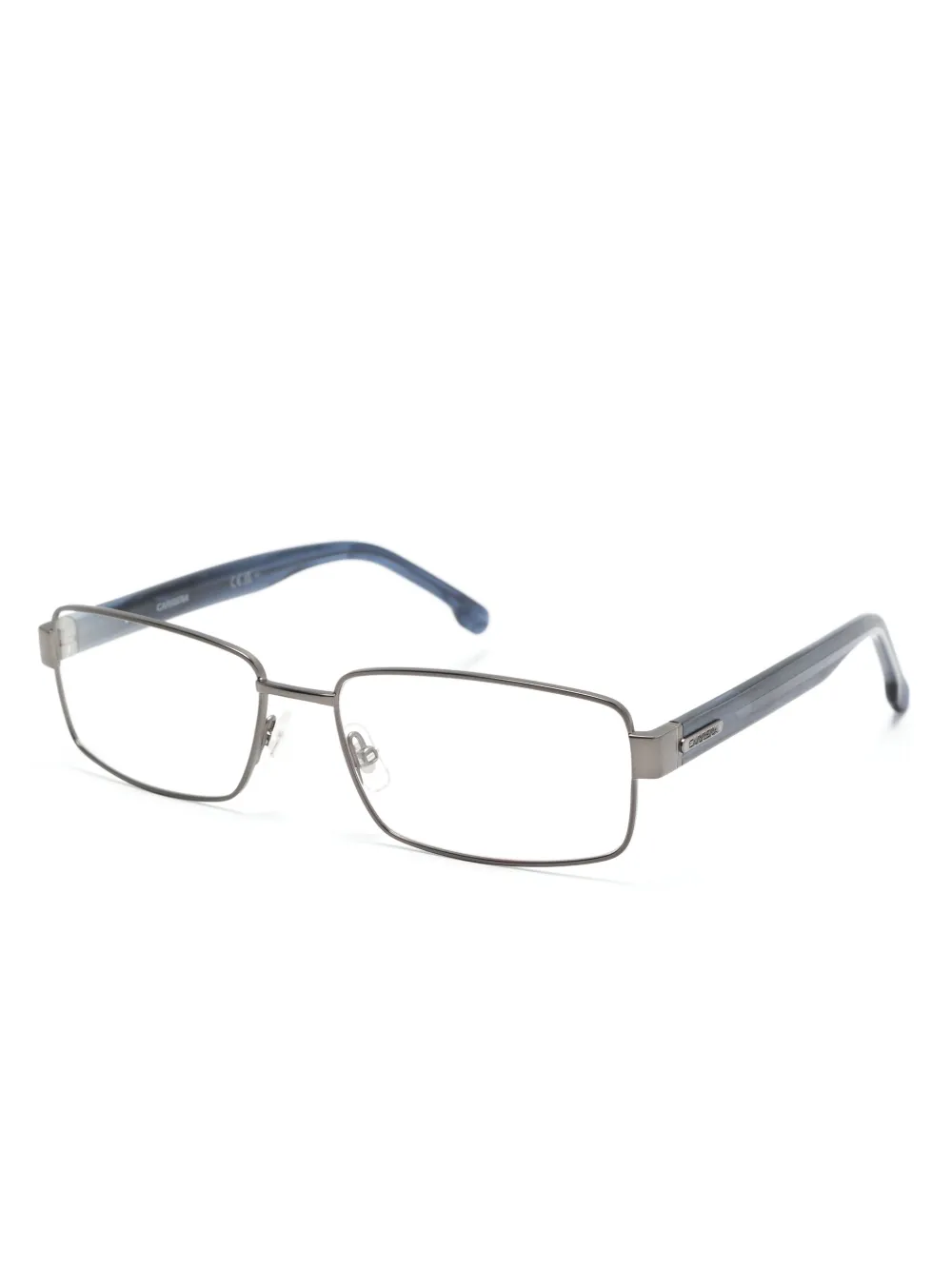 Shop Carrera 8887 Rectangle-frame Glasses In Grey