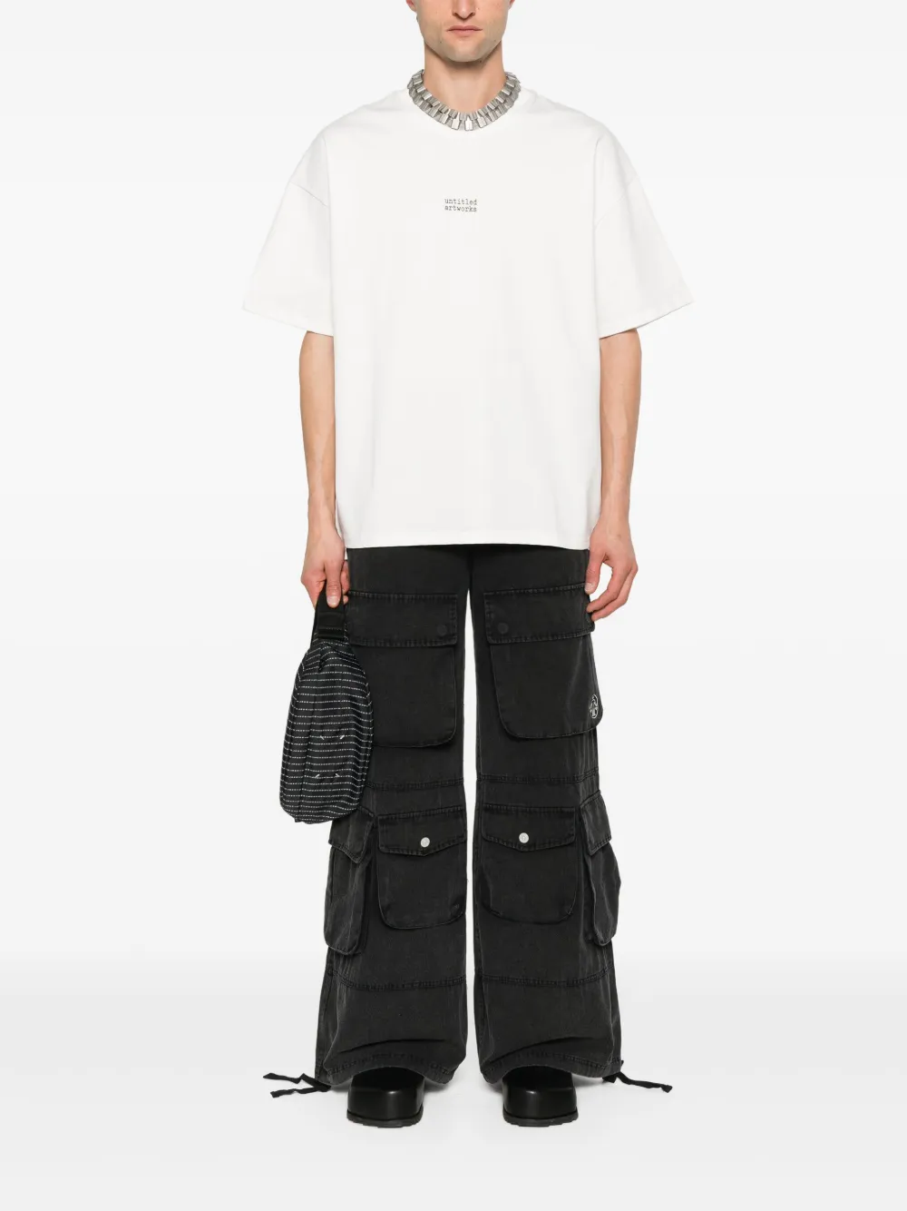 UNTITLED ARTWORKS Tee Essential cotton T-shirt - Wit