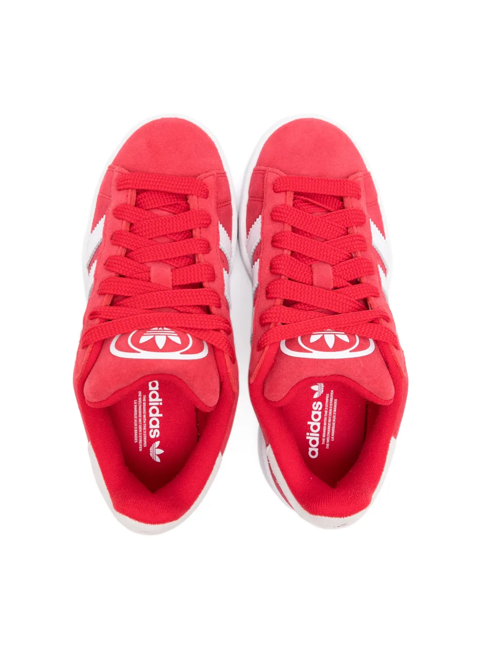 adidas Kids Campus 00s suede sneakers Red
