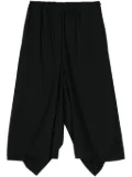 Comme Des Garçons wool drop-crotch trousers - Black