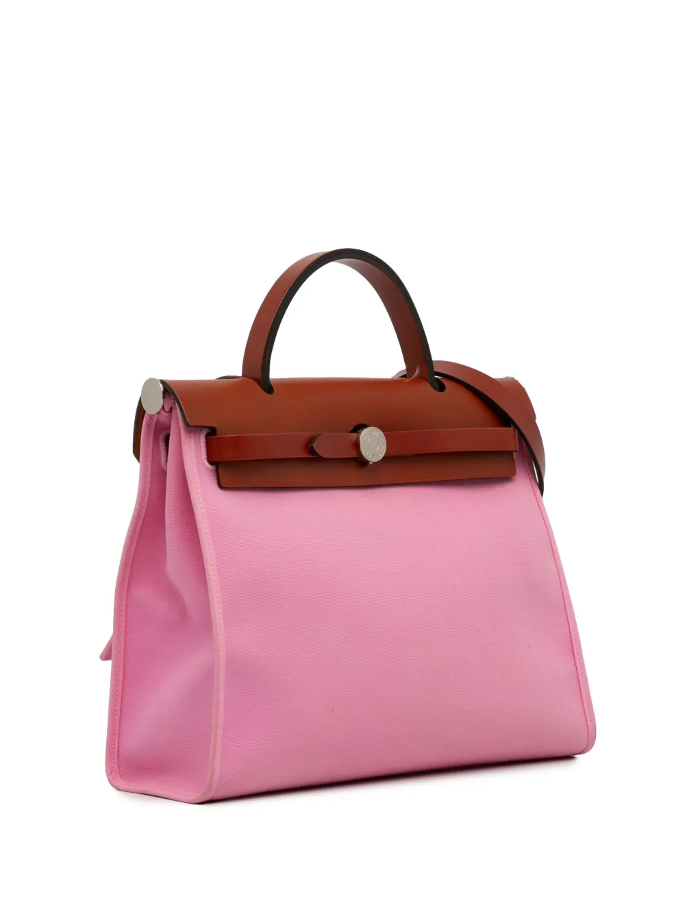 Hermès Pre-Owned 2019 Pre-Owned Hermes Toile Herbag Zip 31 Satchel - Bruin