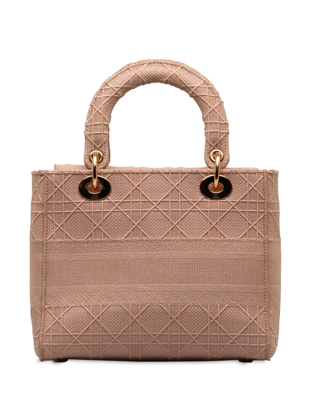 Christian Dior Pre-Owned 2020 medium Cannage Lady D-Lite two-way handbag - Roze
