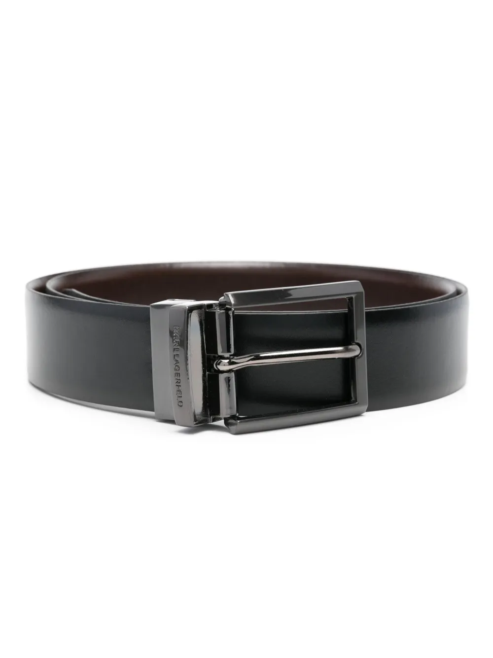 Karl Lagerfeld reversible belt | Black | Image 1