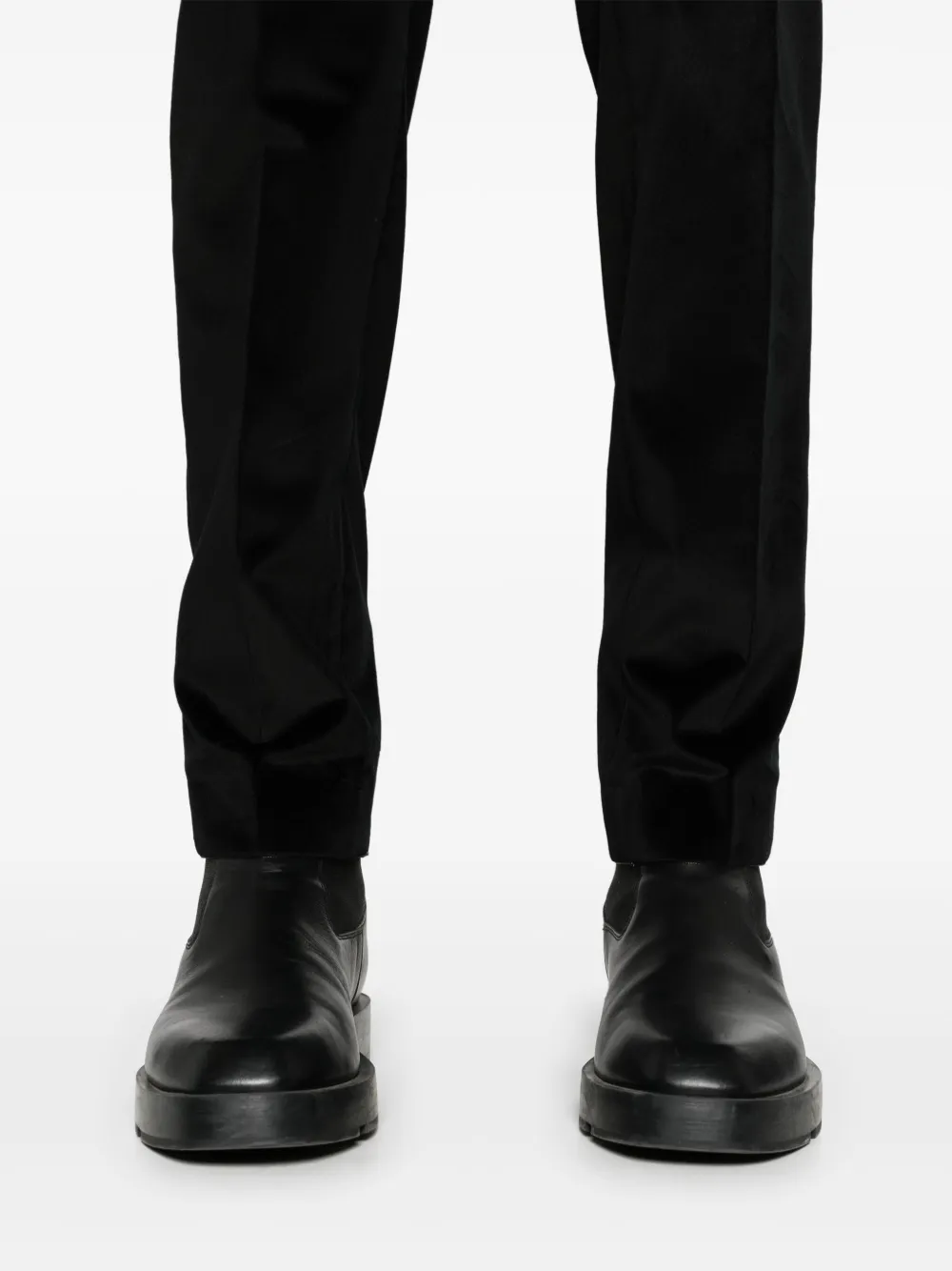 Karl Lagerfeld Fluwelen broek Zwart