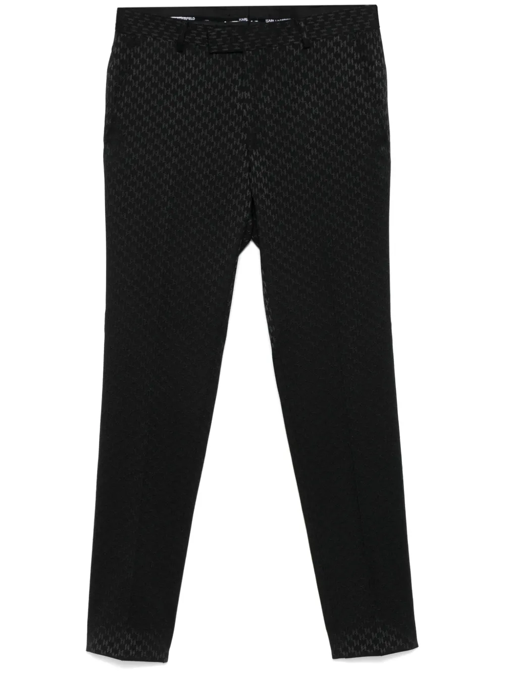 Karl Lagerfeld Calça com logo jacquard | Preto | Image 1