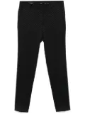 Karl Lagerfeld jacquard-logo trousers - Black