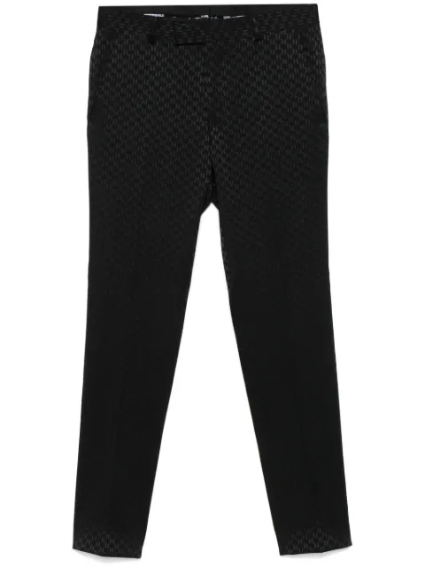 Karl Lagerfeld Calça com logo jacquard