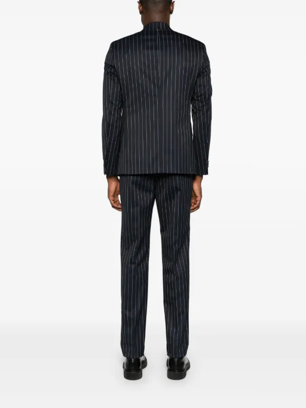 Karl Lagerfeld Drive Pinstriped Suit | Blue | FARFETCH