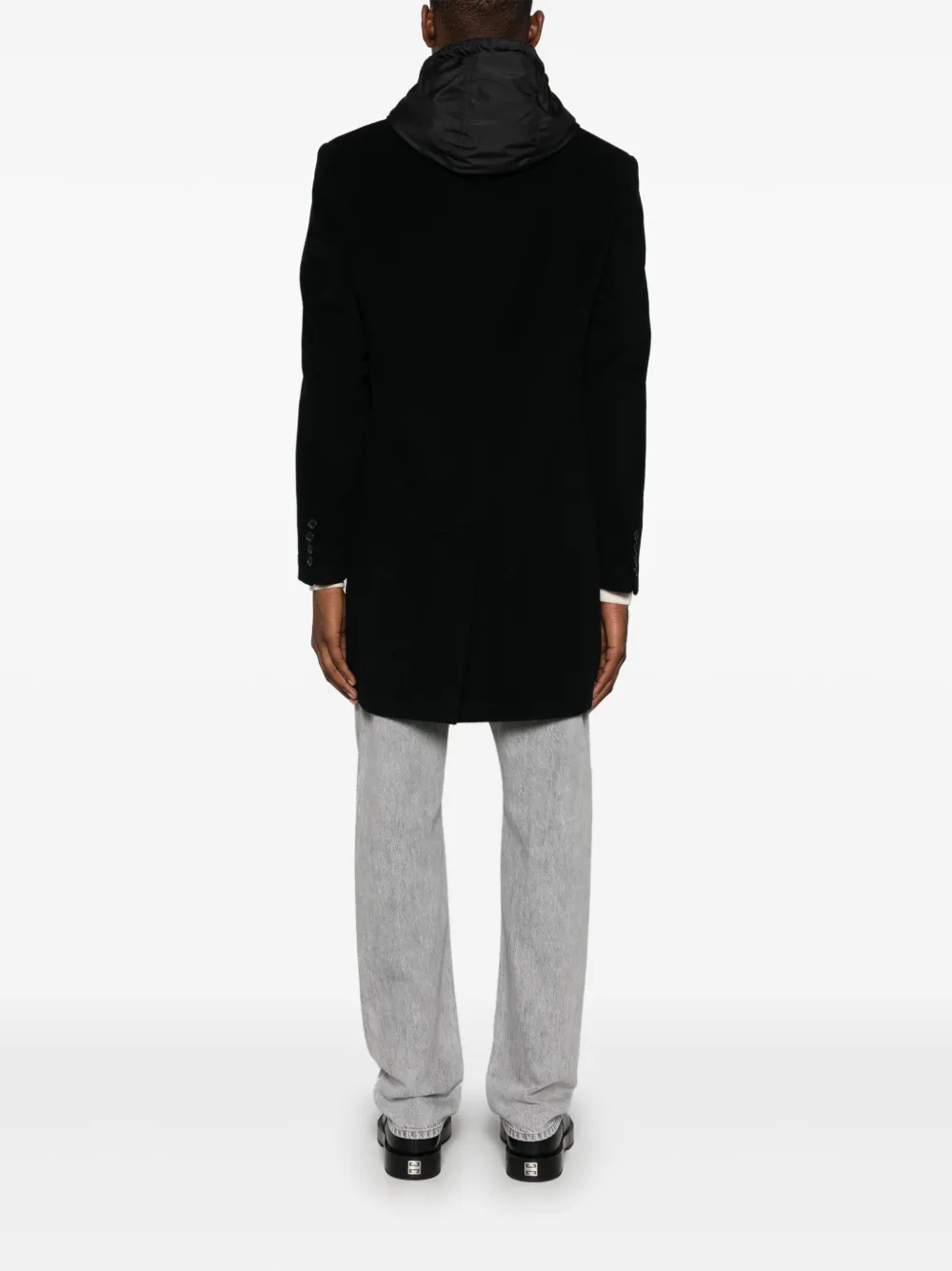 Karl Lagerfeld Jas met capuchon Zwart