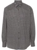 Karl Lagerfeld polka dot print shirt - Black
