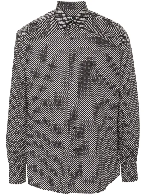 Karl Lagerfeld polka dot print shirt