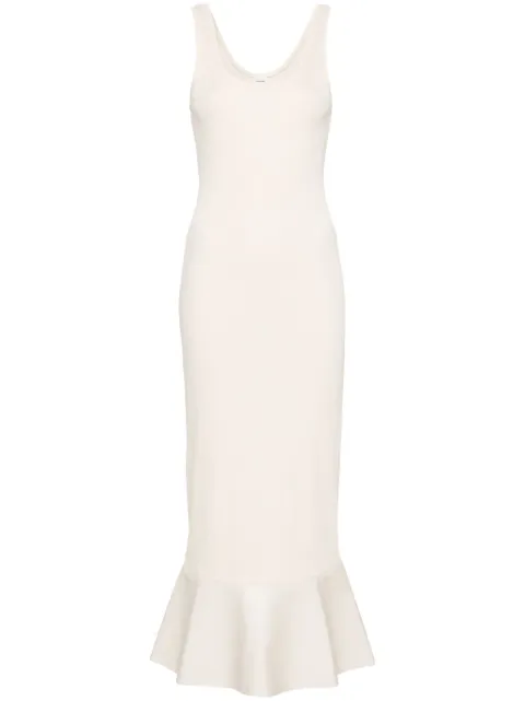 Nanushka Talulla peplum maxi dress NW24SSDR05171 - 0