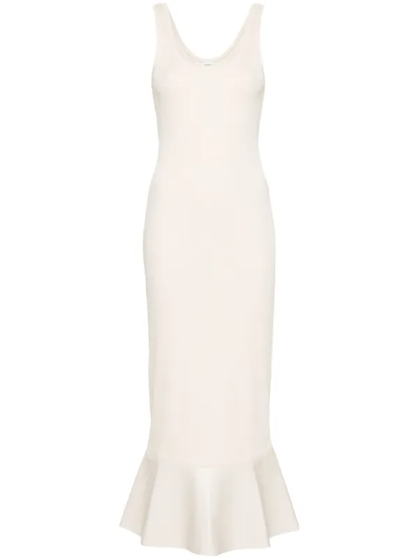 Robe peplum longue top