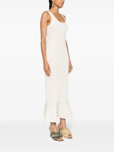 Nanushka Talulla peplum maxi dress NW24SSDR05171 - 2