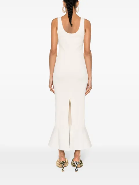 Nanushka Talulla peplum maxi dress NW24SSDR05171 - 3