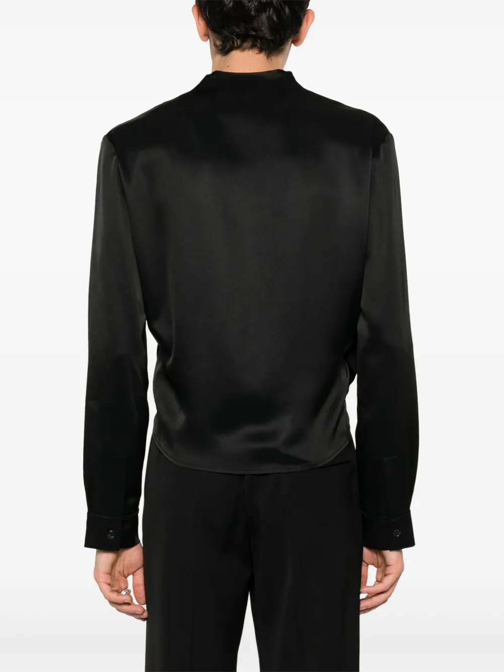 Affordable Nanushka Tebbe wrap shirt Men