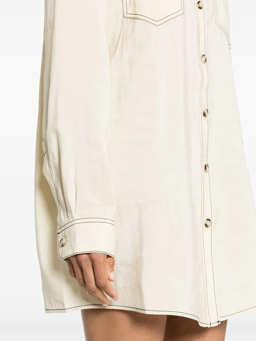 Affordable Nanushka Metta shirt dress Women