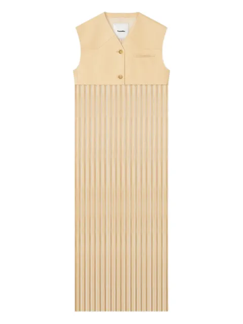 Nanushka fringed sleeveless waistcoat